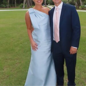 D794 - Alfred Sung One Shoulder Color Mist from Dessy Group